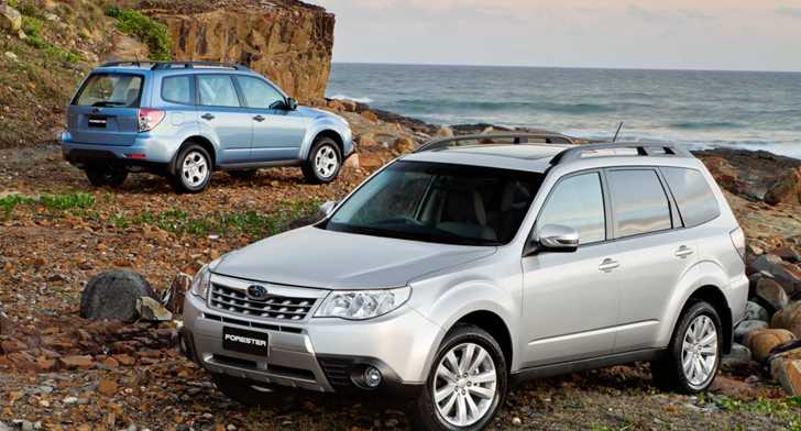 2011 SUBARU FORESTER 4D WAGON
