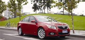 2011 HOLDEN CRUZE 4D SEDAN