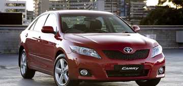 2010 TOYOTA CAMRY 4D SEDAN TOURING SE