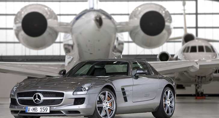 2010 MERCEDES-BENZ SLS 2D COUPE AMG