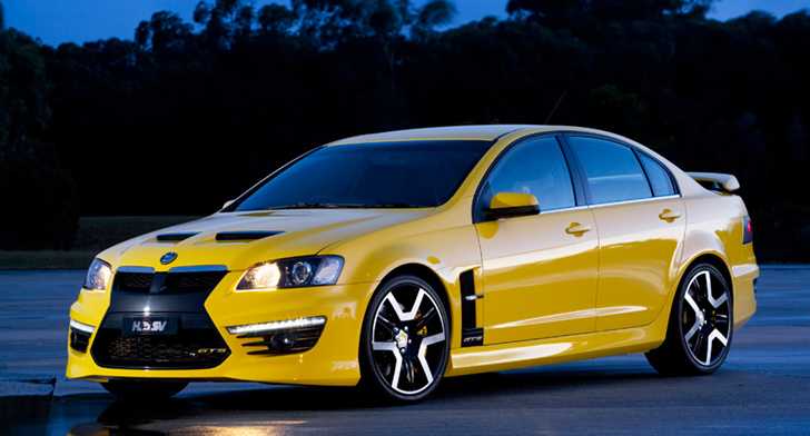 2010 HSV GTS 4D SEDAN