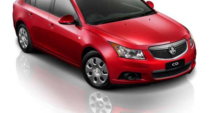 2011 HOLDEN CRUZE 4D SEDAN