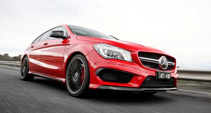 2015 MERCEDES-BENZ CLA 4D WAGON 45 AMG 4MATIC SHOOTING BRAKE