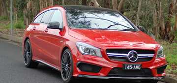 2015 MERCEDES-BENZ CLA 4D WAGON 45 AMG 4MATIC SHOOTING BRAKE