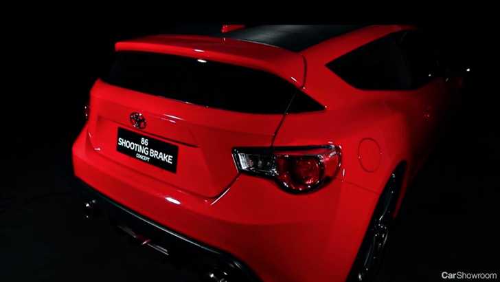 Toyota Unveils Stunning 86 Shooting Brake Concept