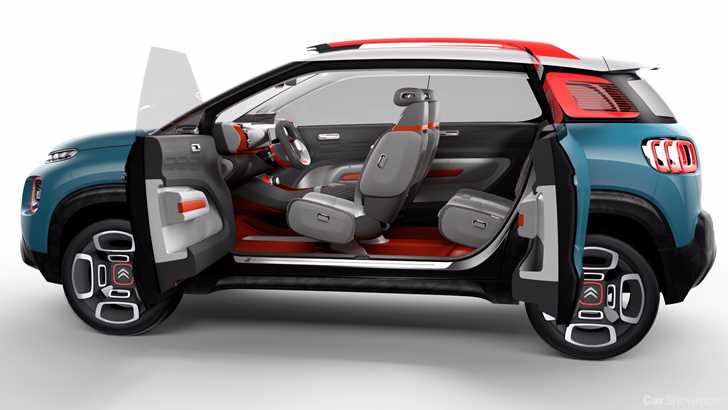 2017 Citroen C-Aircross Concept