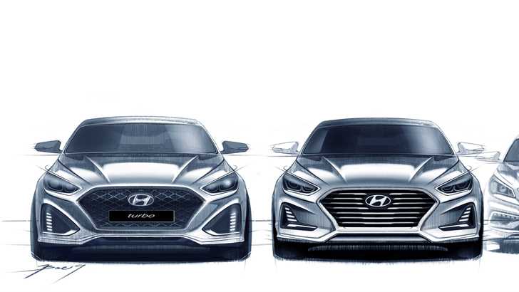 Hyundai Previews Sporty New Sonata Update