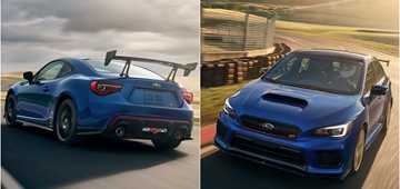 Subaru Of America Reveals BRZ tS, WRX STI Type RA