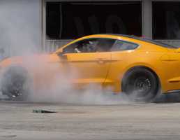 Ford Mustang EcoBoost Now Has Electronic Burnout Feature
