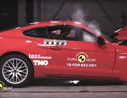 2018 Ford Mustang Gets Improved 3-Star EuroNCAP Rating