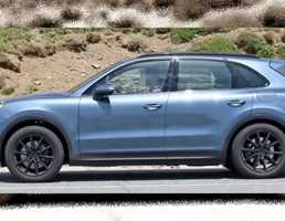 2018 Porsche Cayenne Caught Undisguised