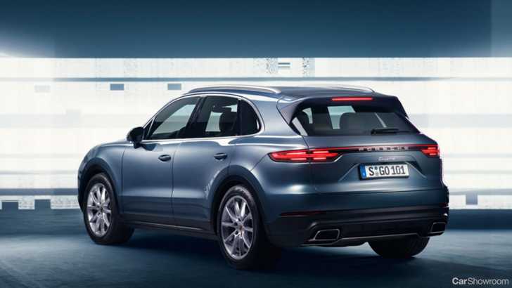 2018 Porsche Cayenne, Photos Leaked Early