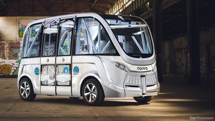 Navya Driverless Shuttle Begins Service In Victoria