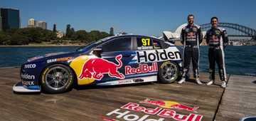 Red Bull HRT Reveals ZB Commodore Supercar