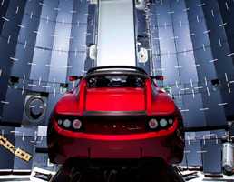 Elon Musk’s Tesla Roadster Is Now Near Mars