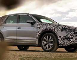 More Teasers Of The Volkswagen Touareg Drop - 01