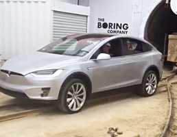 Tesla Model X Pulls Over 100-Tonnes Of Muck