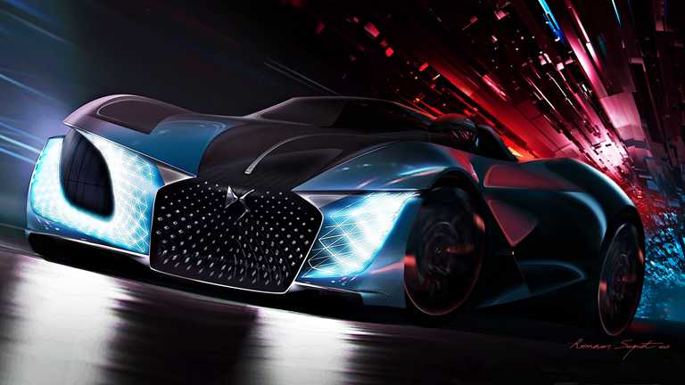 2018 DS X E-Tence Concept – '18 Auto China