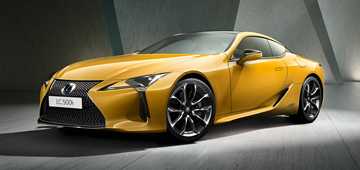 Lexus Previews LC Yellow Edition For Paris Debut