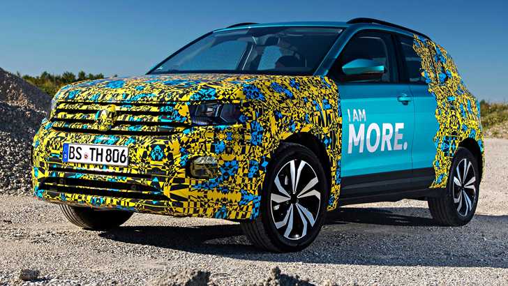 Volkswagen Teases T-Cross’ Practicality – Gallery