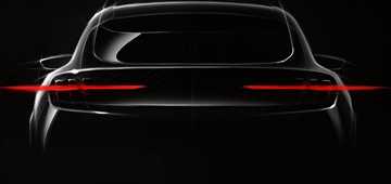 Ford Teases Mustang-Inspired Mach 1 EV Crossover