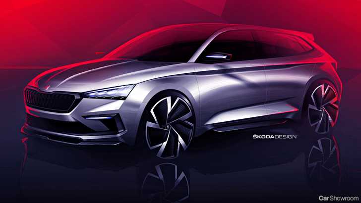 Skoda Vision RS Cockpit Teased Ahead Of Paris – Gallery