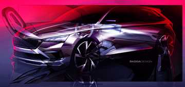 Skoda Vision RS Cockpit Teased Ahead Of Paris – Gallery