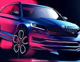 2019 Skoda Kodiaq RS – Teasers