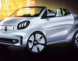 2018 smart forease Concept – Paris Motor Show
