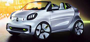 2018 smart forease Concept – Paris Motor Show