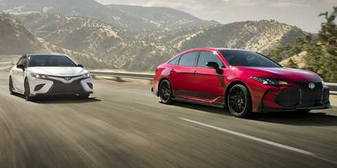 Track-Tuned TRD Treatment Given To Camry, Avalon