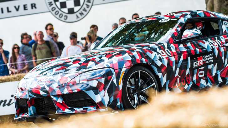 Production-Spec 2020 Toyota Supra Front End Leaked