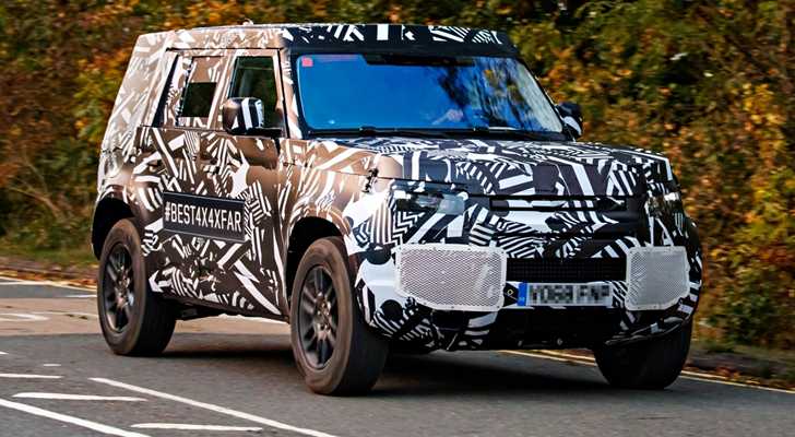 All-New Land Rover Defender Cued For 2019 Launch – Gallery