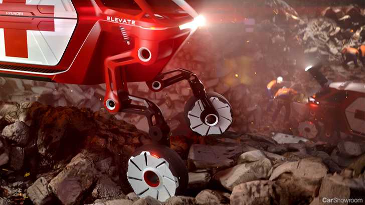 Hyundai’s ‘Elevate’ Is A Rescue-Pod From A Sci-Fi Future