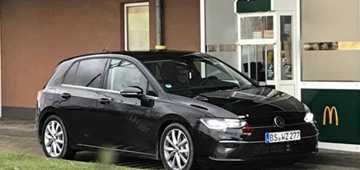 ’19 Volkswagen Golf Mk8 Spotted… At A McDonald’s – Gallery