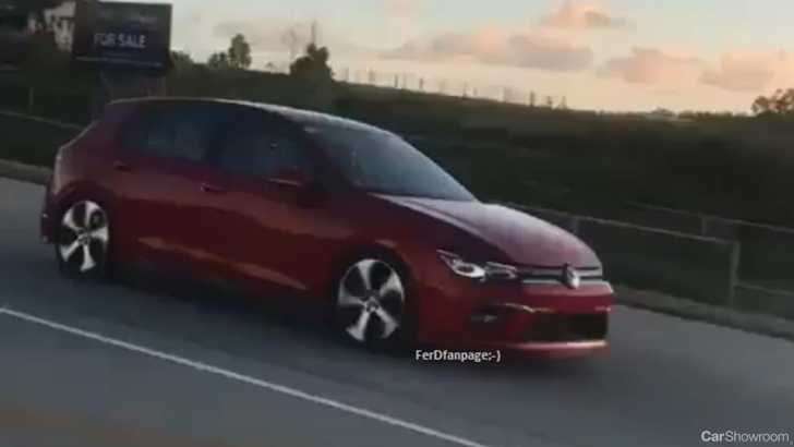 ’19 Volkswagen Golf Mk8 Spotted… At A McDonald’s – Gallery