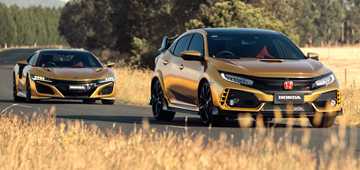 Honda Celebrates 50 Years In Australia With In Gold