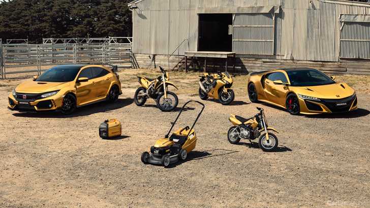 Honda Celebrates 50 Years In Australia With In Gold