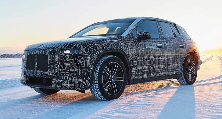 BMW Tests iNext EV SUV In Arjeplog, Sweden – Gallery