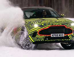 Aston Martin DBX Filmed Playing In Swedish Snow – Video