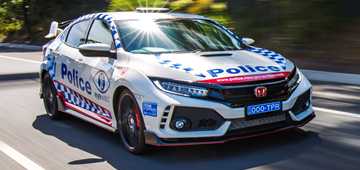 Honda Civic Type R Is NSW Police Force’s New Recruit