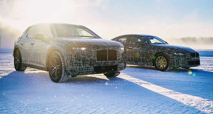 BMW Schedules Snow Play For i4, iX3, iNEXT – Gallery