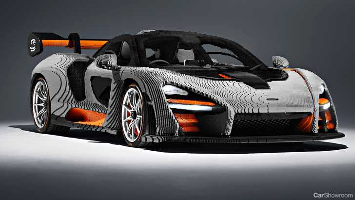 McLaren Senna Turned Into A Full-Size LEGO Model – Gallery