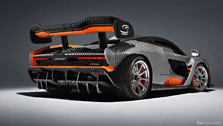 McLaren Senna Turned Into A Full-Size LEGO Model – Gallery
