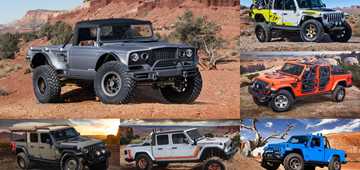 Jeep Brings 6 Concept Utes To Moab Easter Safari – Gallery