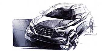 Hyundai Teases Its Venue Compact SUV – Gallery