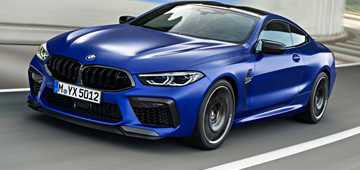 BMW Reveals M8 Coupe, Convertible, Competition Models