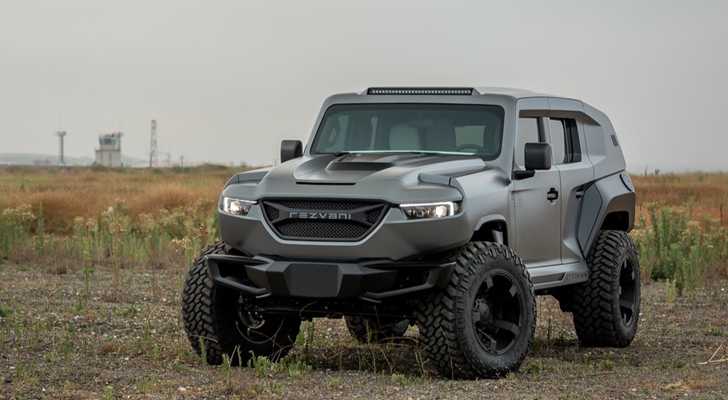 The Rezvani Tank X Is A V8 Nuclear Bunker