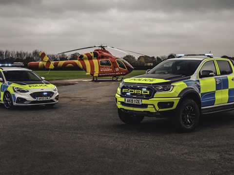 Ford Ranger Raptor and Focus ST Estate Might Join UK Police Force