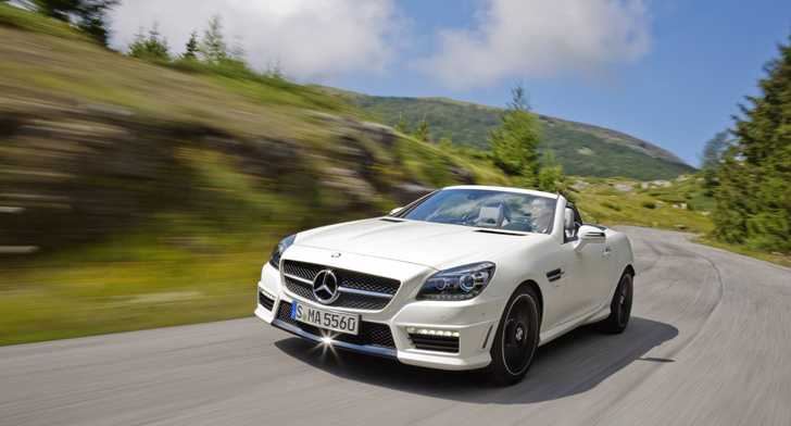 2012 MERCEDES-BENZ SLK 2D CONVERTIBLE